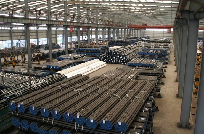 Hình ảnh hệ thống kho bãi hiện đại đạt chuẩn quốc tế tại Minh Hưng Steel
