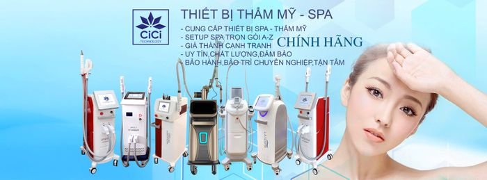 Hình ảnh thực tế các dòng máy thẩm mỹ cao cấp tại CiCi