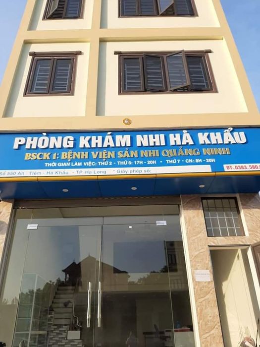 Hình ảnh không gian khám bệnh thân thiện tại Phòng Khám Nhi Hà Khẩu