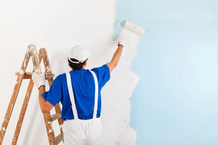 Hình ảnh không gian trưng bày sản phẩm tại Sơn Dulux - VLXD Trần Thị