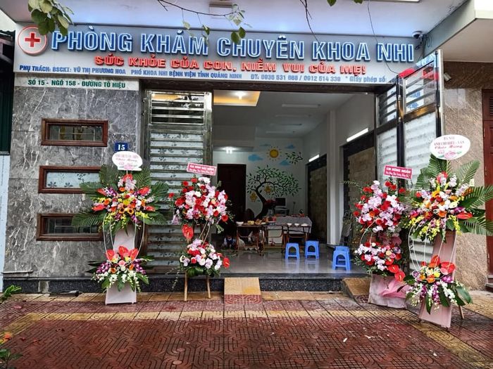 Hình ảnh phòng khám hiện đại tại Phòng Khám Nhi BS. Hoa
