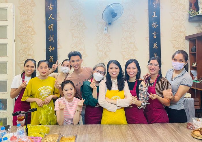 Hình ảnh lớp học thực hành tại DIỄM XƯA