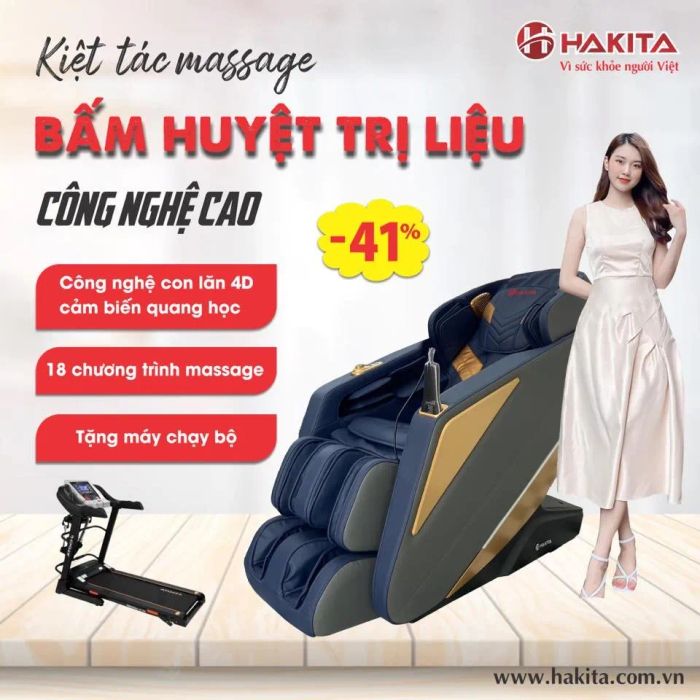 Ghế Massage Hakita hình ảnh 2
