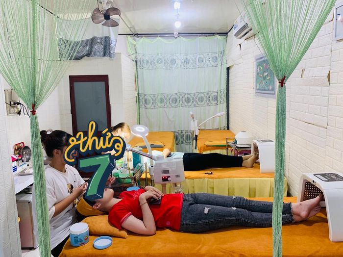 Không gian điều trị chuyên nghiệp tại Ngân Lê Spa