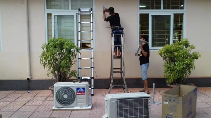 Không gian làm việc chuyên nghiệp tại Điện Lạnh Hùng Dũng
