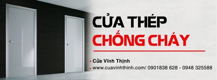 Hình ảnh sản phẩm cửa chống cháy Vĩnh Thịnh