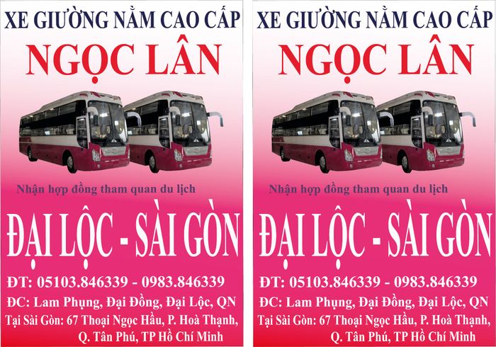 Hệ thống giải trí hiện đại trên xe Ngọc Lân