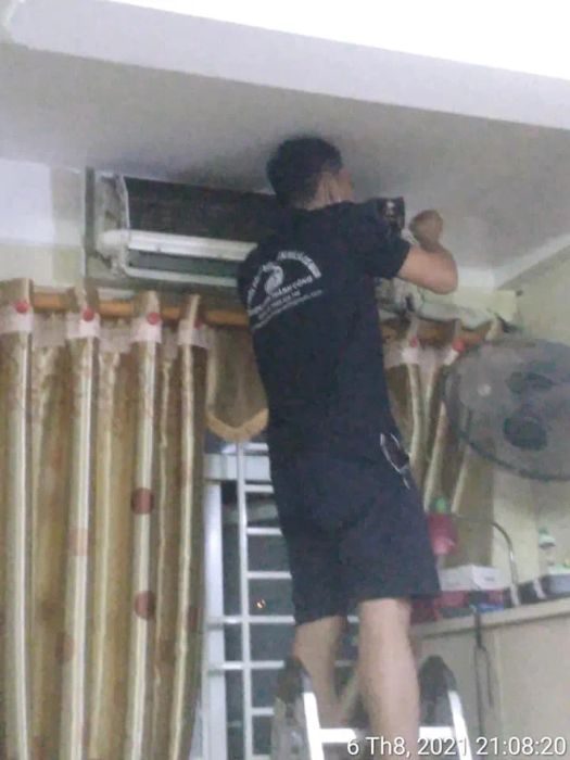 Hình ảnh thi công thực tế của Điện lạnh Thành Công