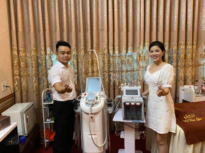 Hình ảnh thực tế về cơ sở vật chất hiện đại tại Học Viện Thẩm Mỹ Quốc Tế Evaxinh