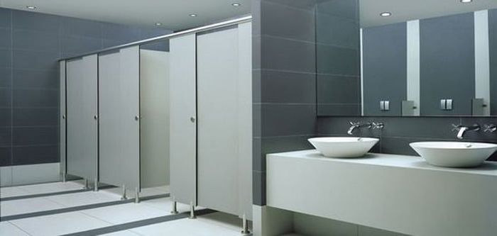Thế Hệ Mới - Hình ảnh thực tế thi công vách ngăn mẫu 3