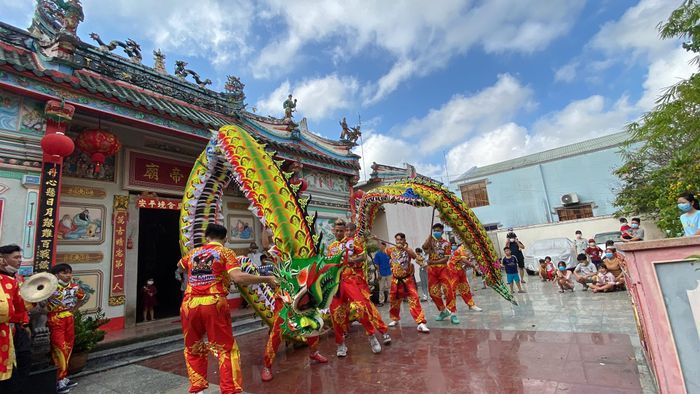 Khoảnh khắc ấn tượng từ màn biểu diễn của Câu lạc bộ Lân Sư Rồng Kim Long Đường