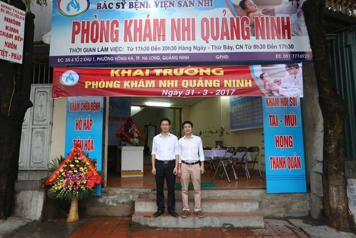 Hình ảnh đội ngũ y bác sĩ tận tâm tại Phòng Khám Nhi Quảng Ninh