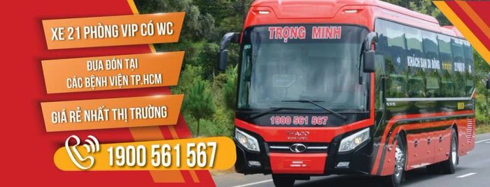 Hình ảnh cabin VIP sang trọng trên xe Trọng Minh Limousine