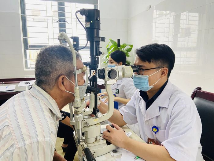 Toàn cảnh hiện đại của Bệnh viện Mắt Nghệ An