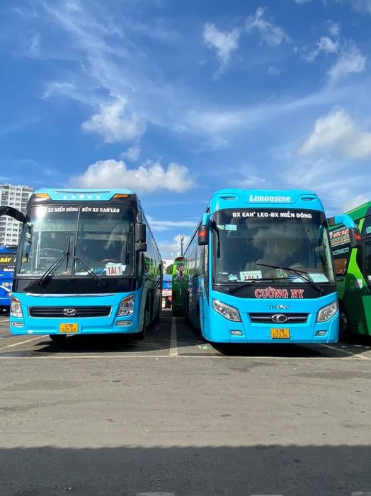 Đội xe limousine cao cấp của Nhà Xe Cường Ny