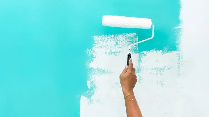 Hình ảnh showroom Sơn Dulux - VLXD Trần Thị
