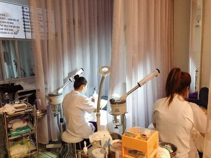 Không gian sang trọng tại Hoa Hiền Spa