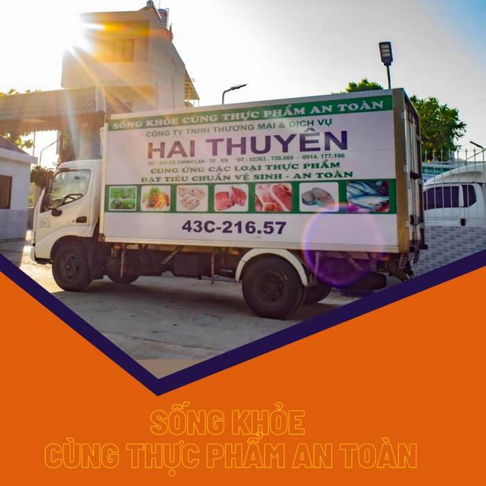 Hình ảnh kho hàng và hệ thống bảo quản lạnh tại Hai Thuyên