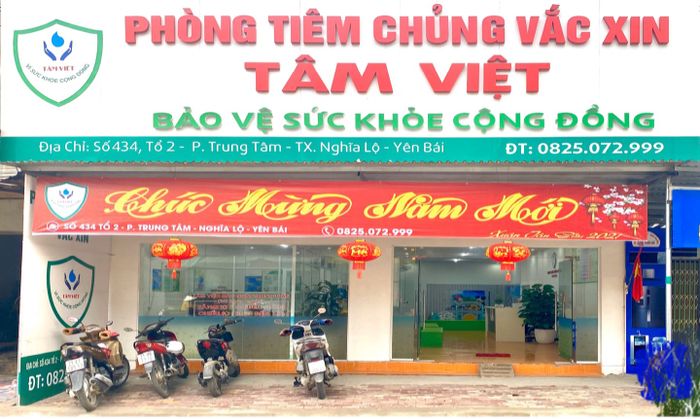 Hình ảnh không gian hiện đại tại Phòng Tiêm Chủng Vắc Xin TÂM VIỆT