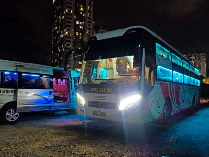 Hình ảnh đội xe hiện đại Xe Khách Kiều Oanh