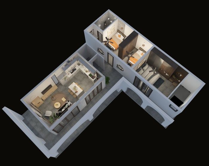 LIA Home – Vẻ đẹp không gian sống hiện đại ghi lại qua ảnh 1