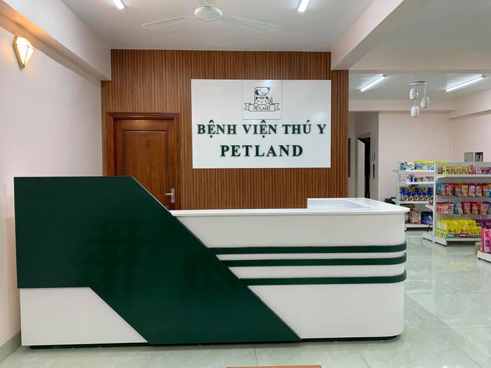 Hình ảnh không gian hiện đại tại Bệnh viện thú y Petland Hải Dương