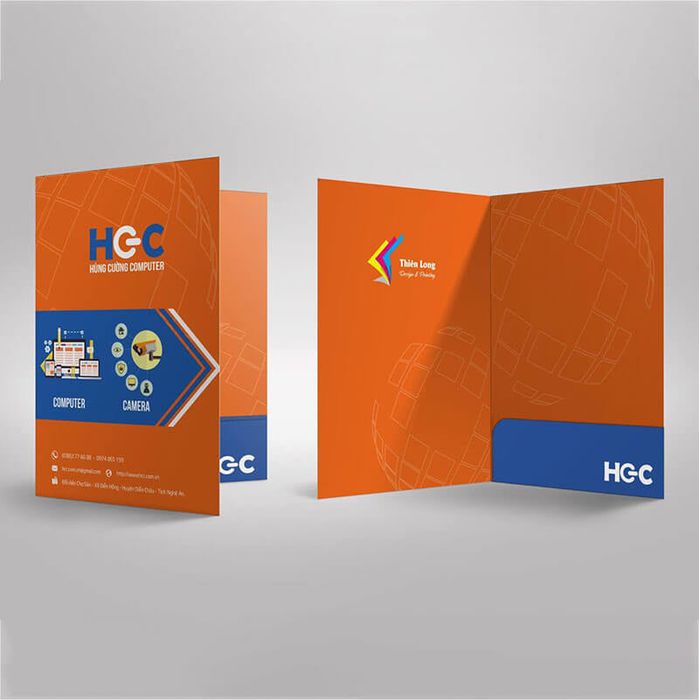Bộ sưu tập mẫu folder đa dạng từ Lê Nguyễn Advertising