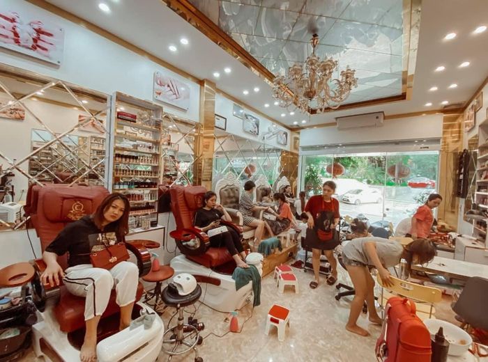 Học viên thực hành tại An Chi Beauty Clinic