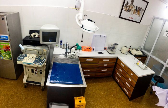 Không gian phòng khám hiện đại tại 2Vet Hải Dương