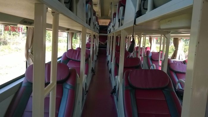 Không gian nội thất tiện nghi trên xe Minh Tự