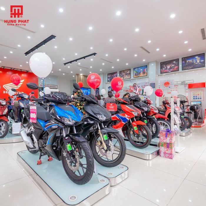 Hình ảnh dịch vụ chuyên nghiệp tại Honda Hưng Phát