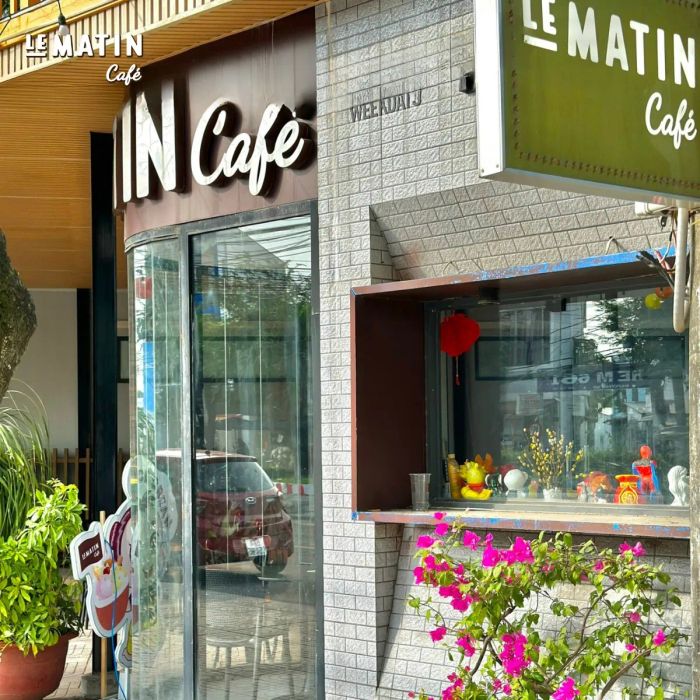 Không gian sang trọng pha lẫn nét cổ điển tại Le Matin Café