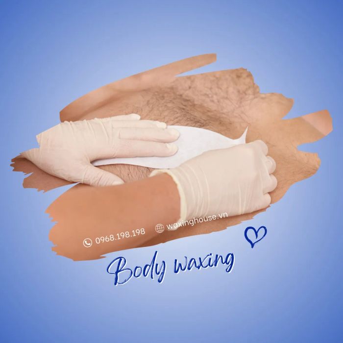 Hình ảnh quy trình wax lông chuẩn spa tại Waxing House