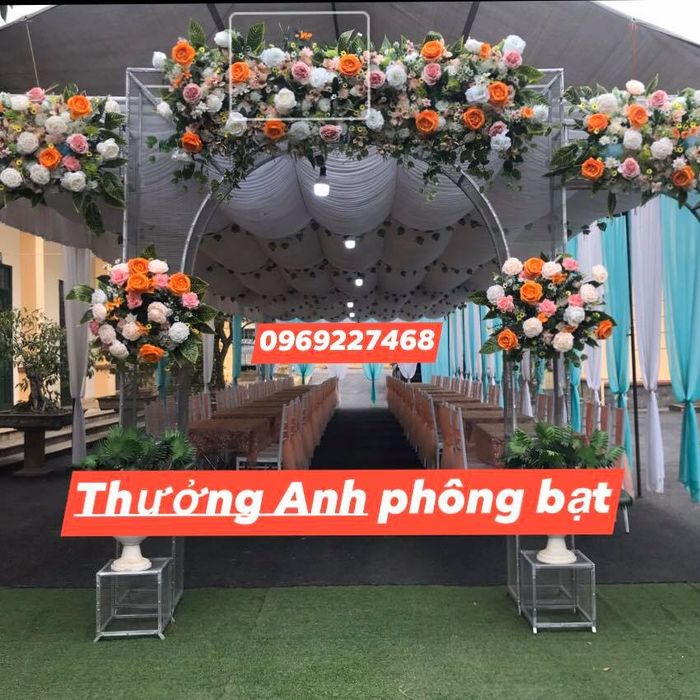 Hình ảnh ấn tượng về không gian tiệc cưới do THƯỞNG ANH thực hiện - Sự hoàn hảo trong từng góc nhìn
