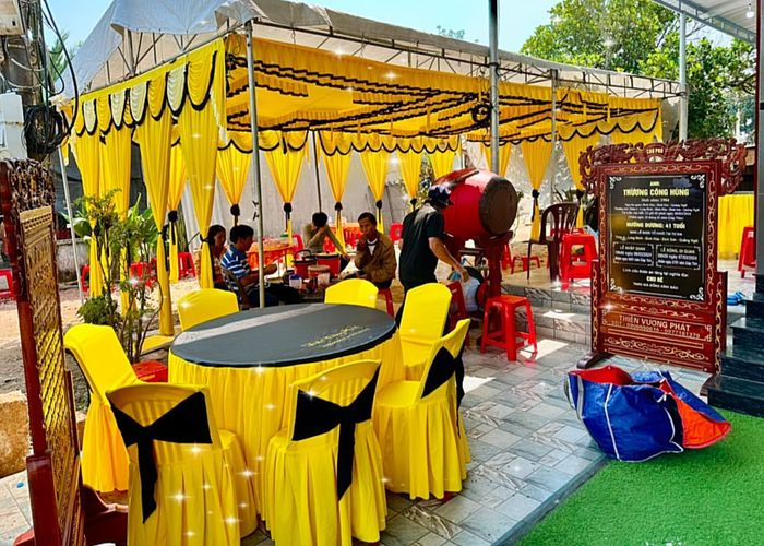 Không gian phục vụ trang nghiêm của Dịch vụ Mai Táng Thiên Vương Phát