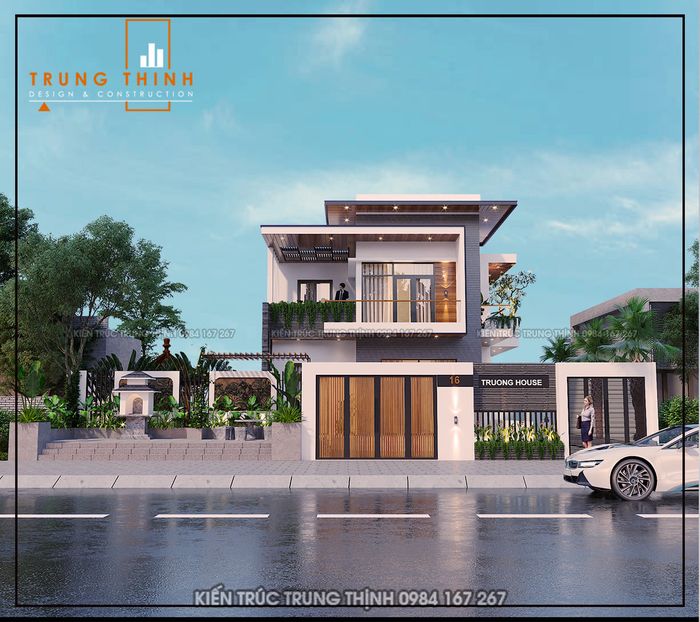 Hình ảnh thực tế công trình thiết kế bởi Trung Thịnh Design – ảnh 1