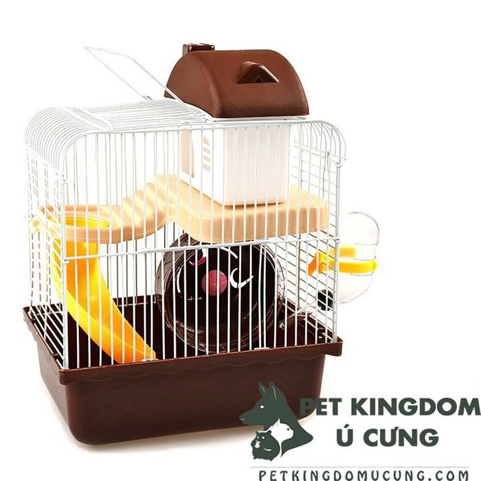 Lồng Hamster Hoàng Gia 2 Tầng - Góc nhìn đa chiều