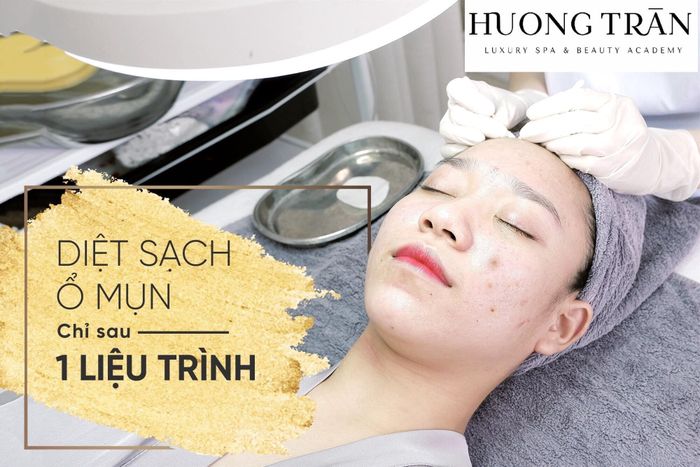 Không gian sang trọng và hiện đại tại Huong Tran Luxury Spa