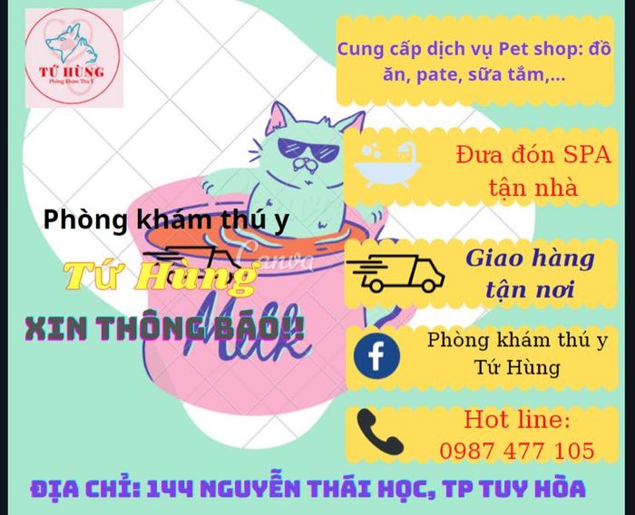 Hình ảnh Phòng khám Thú y Tứ Hùng - 1