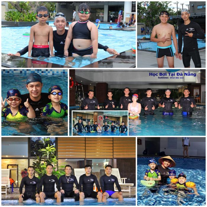 Hoạt động thực tế tại các lớp học của Swimming Club