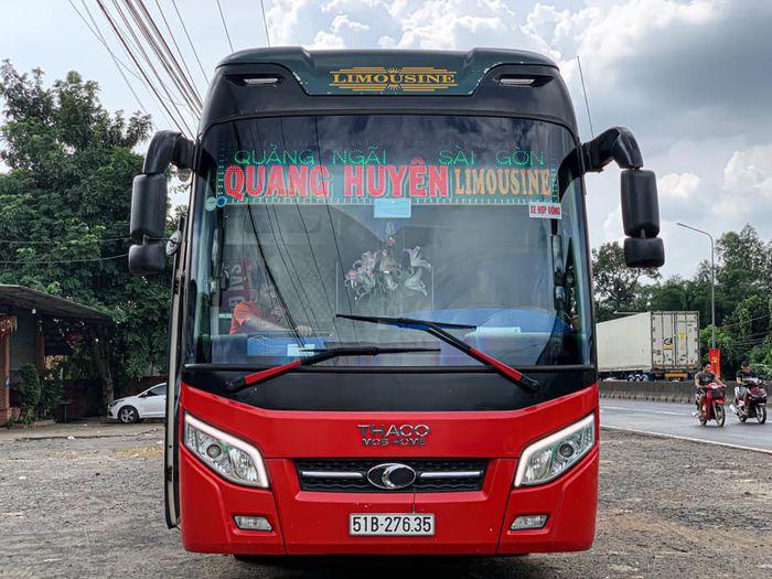 Hình ảnh đội xe giường nằm hiện đại Nhà Xe Quang Huyền
