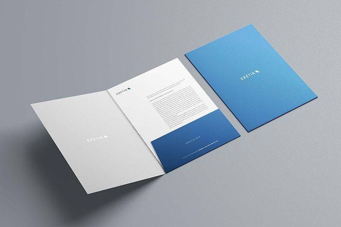 Hình ảnh thực tế sản phẩm in folder từ VinPro