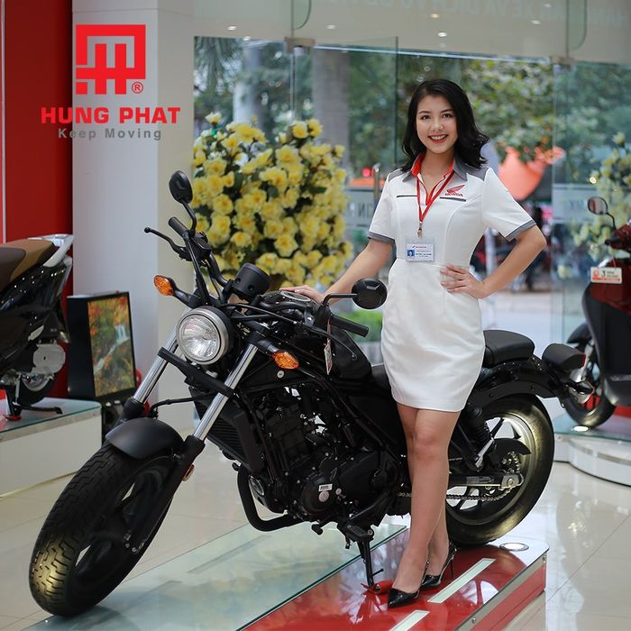 Không gian trưng bày hiện đại tại Honda Hưng Phát