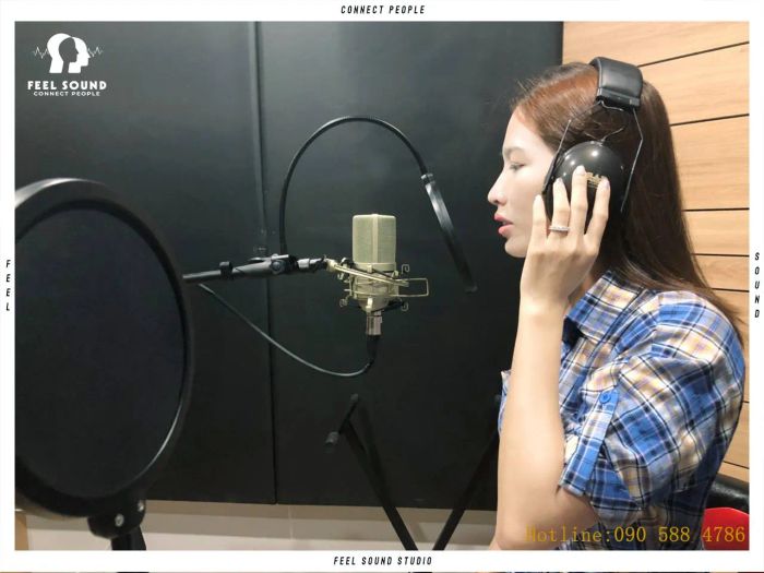 Không gian sáng tạo đầy cảm hứng tại Feel Sound Records