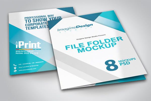 Bộ sưu tập mẫu folder đa dạng từ VinPro