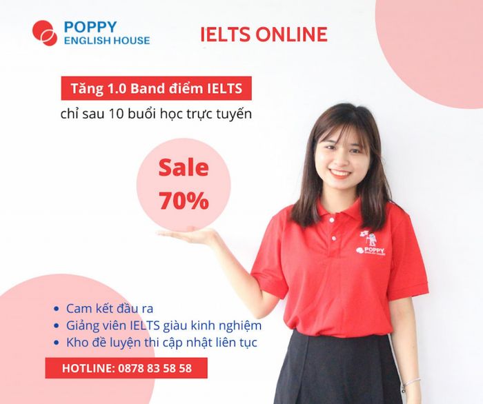 Không gian học tập chuẩn Quốc tế tại Poppy English House