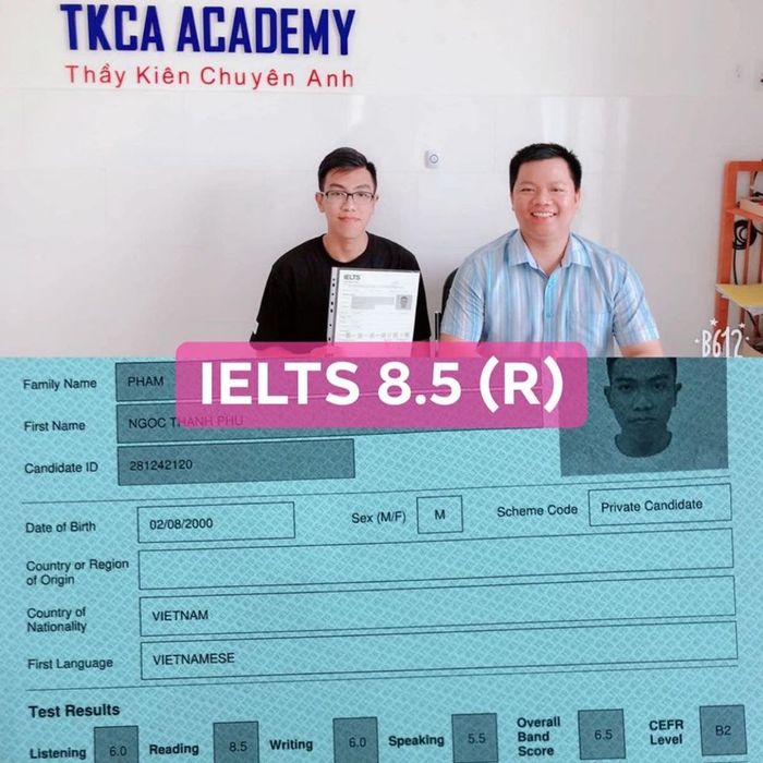 Khoảnh khắc học tập chất lượng tại IELTS Thầy Kiên Chuyên Anh
