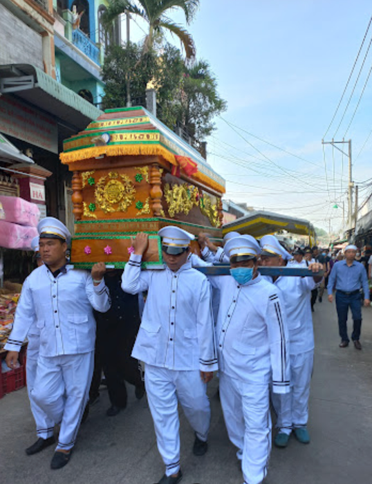 Hình ảnh chân thực về không gian trang nghiêm và dịch vụ chuyên nghiệp tại Trại Hòm Tâm Đức Thọ