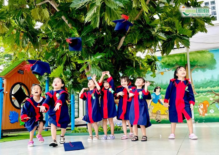 Không gian học tập đầy cảm hứng tại Trường Mầm Non Lan Anh
