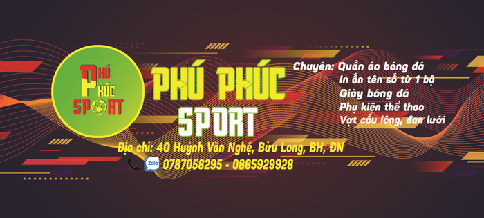 Không gian mua sắm đầy đủ tiện nghi tại Phú Phúc Sport